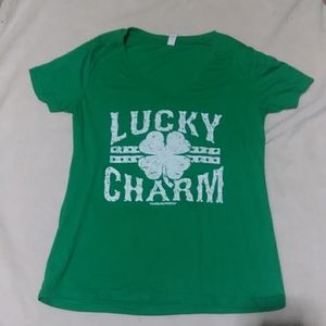 Lucky charm green T-shirt